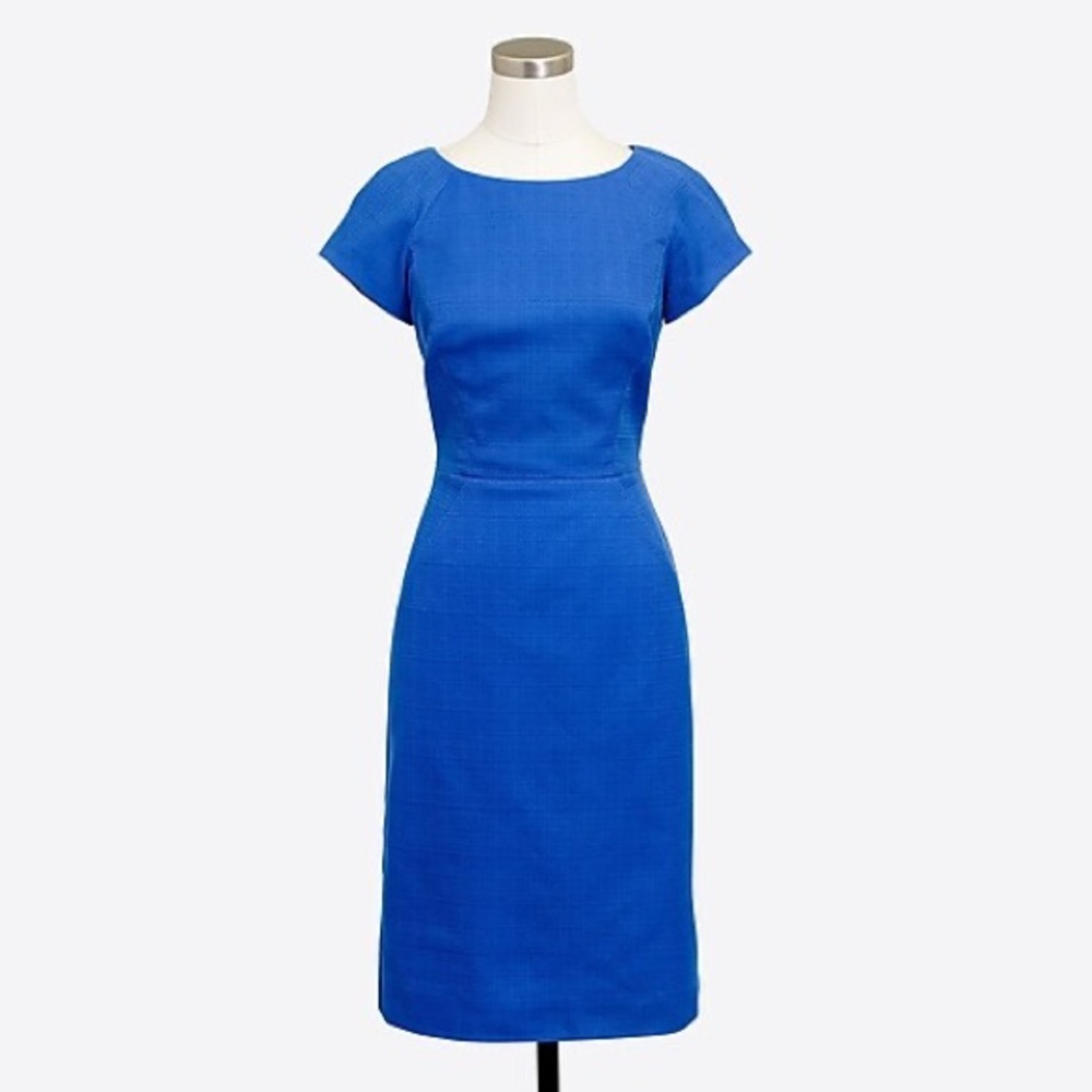J. Crew Blue Sheath Dress